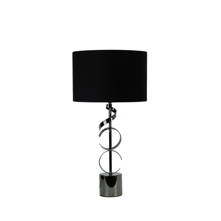 Fairmont Park Abdija 51Cm Black Table Lamp Metal Wayfair.co.uk